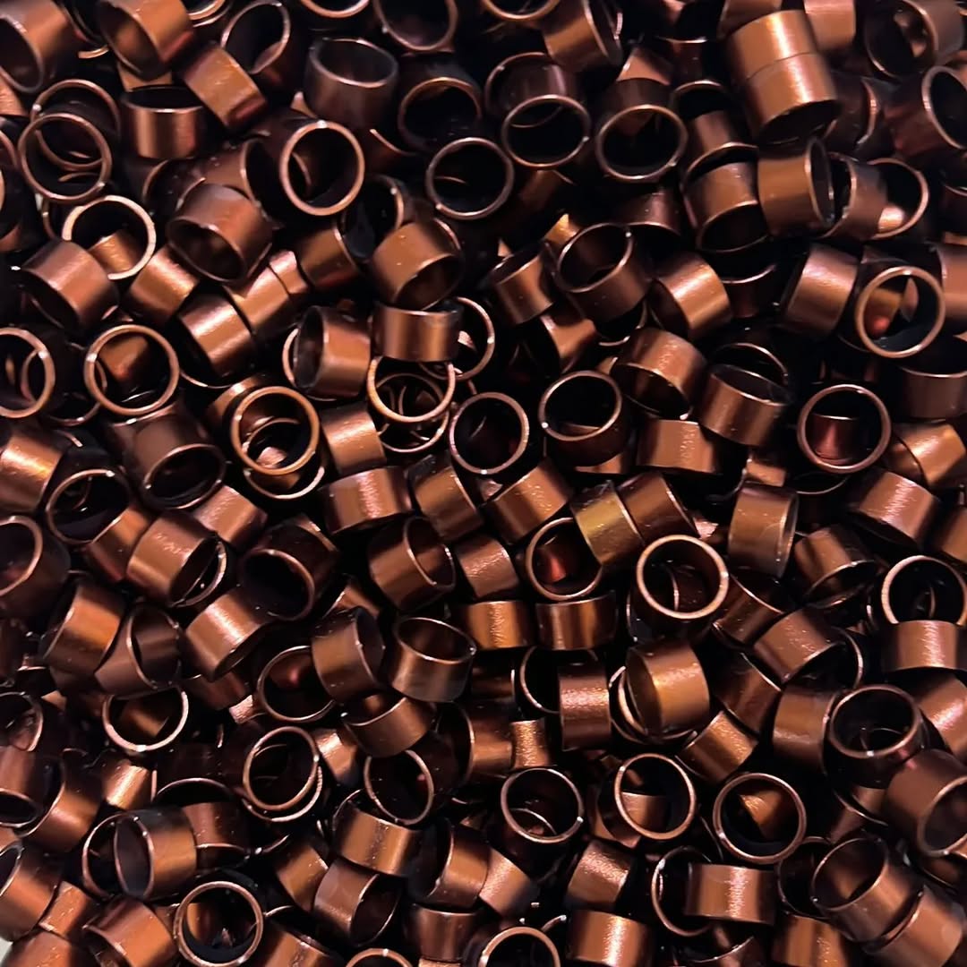 Personalized Aluminum Pigeon Leg Bands, Custom Pigeon Leg Rings, Bulk Pigeon Clips Tags