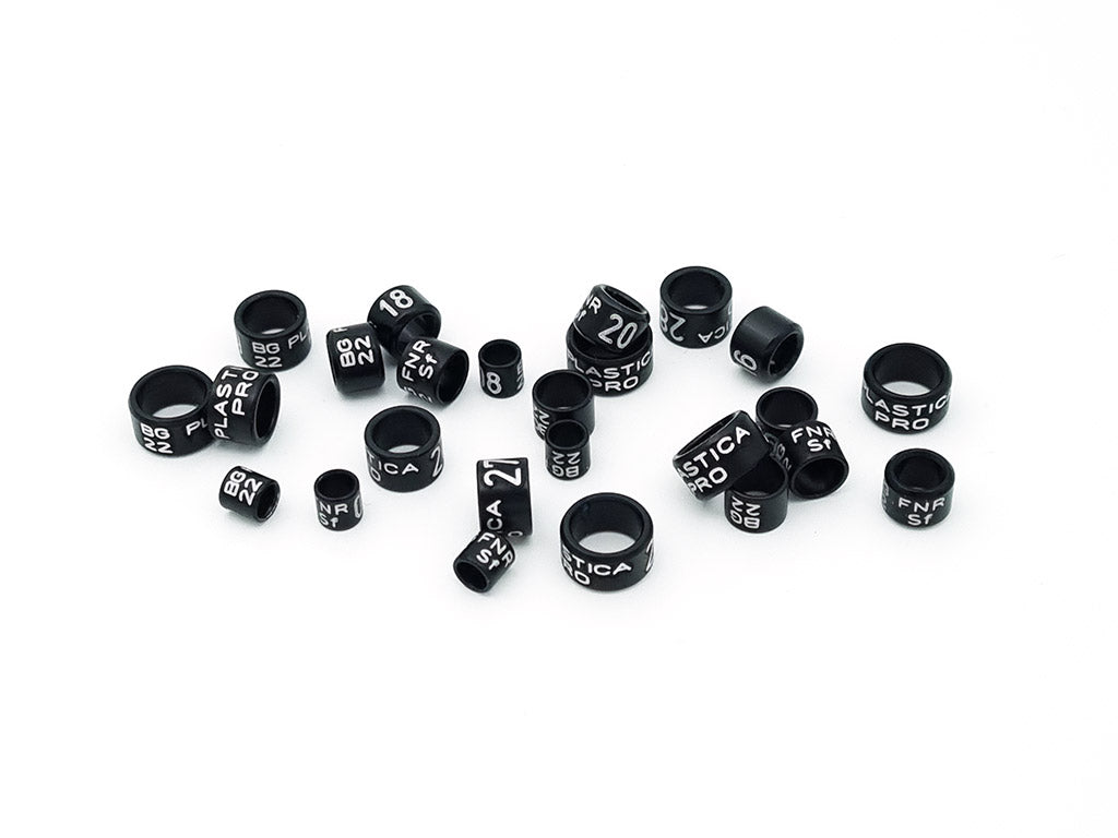 Wholesale Aluminum Bird Bands, Bulk Premium Aluminum Pigeon Leg Bands - All Colors