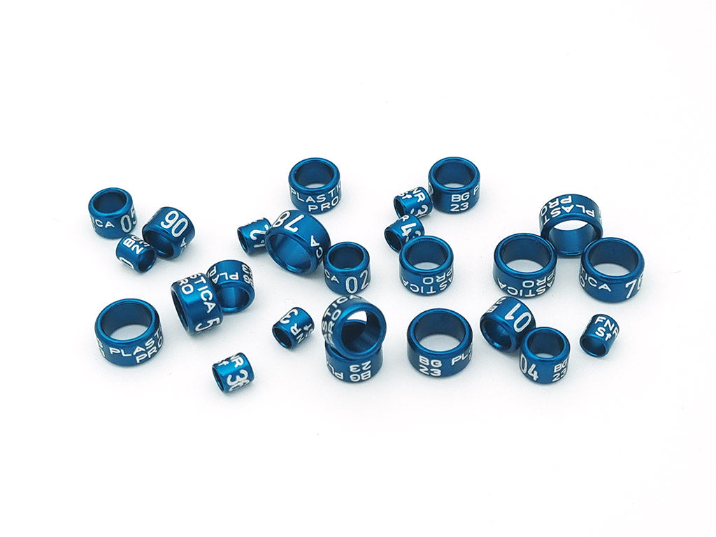 Wholesale Aluminum Bird Bands, Bulk Premium Aluminum Pigeon Leg Bands - All Colors