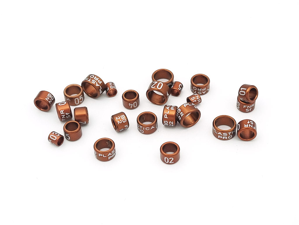 Wholesale Aluminum Bird Bands, Bulk Premium Aluminum Pigeon Leg Bands - All Colors