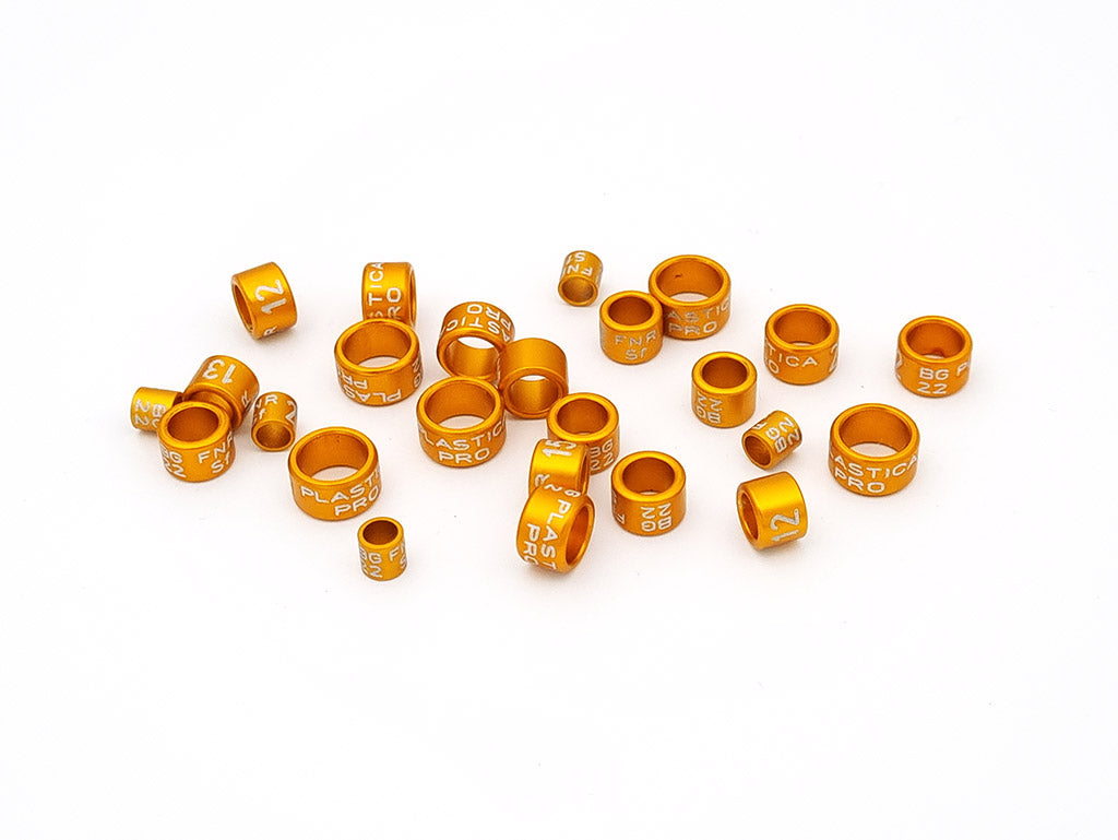 Wholesale Aluminum Bird Bands, Bulk Premium Aluminum Pigeon Leg Bands - All Colors