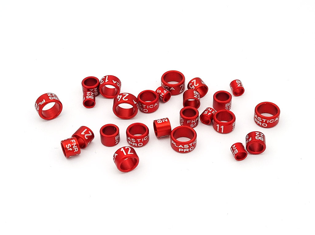 Wholesale Aluminum Bird Bands, Bulk Premium Aluminum Pigeon Leg Bands - All Colors